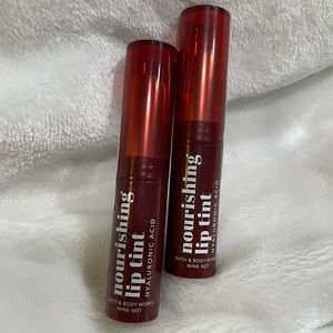 Bath & Body Works 2pcs Wine Not Nourishing Lip Tint With Hyaluronic Acid